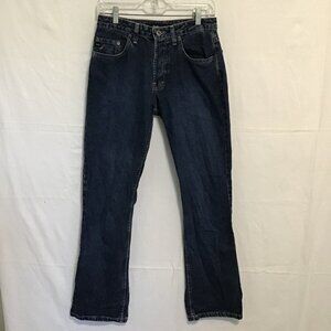 Vintage Ikeda 700s Series Button Fly Medium Blue Wash Denim Jeans  Size 29